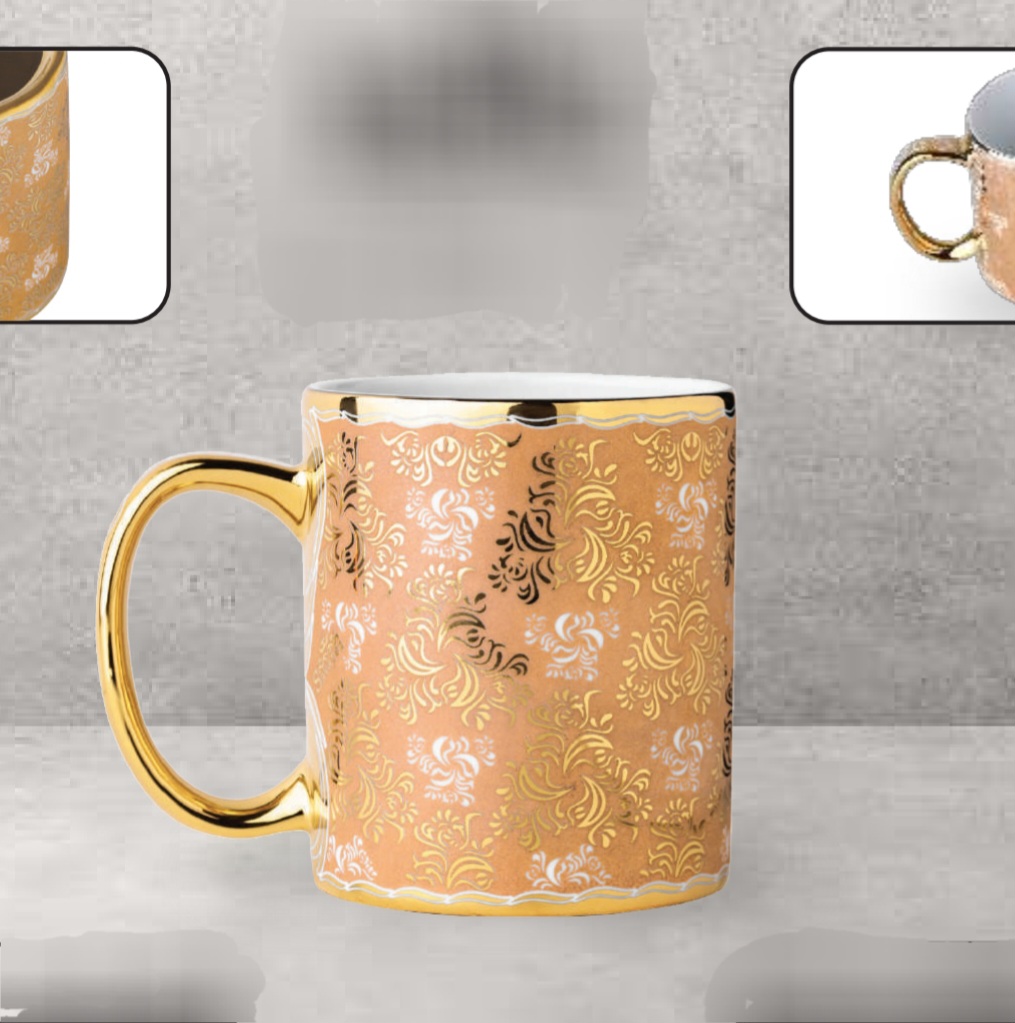 ماگ ساوانا طرح ترمه نسکافه ای