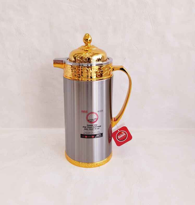 فلاسک سلطنتی شیشه صورتی سایز بندی