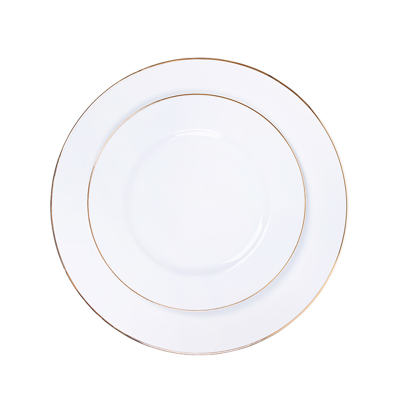 سرویس لب طلا چینی ۶نفره تقدیس ۵۴پارچه